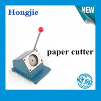 manual badge paper cutter machine