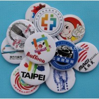 blank button badges