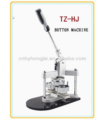 Triangle button press machine manual badge machine