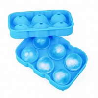 Silicone Ice Mold Ice Tray Silicone Ice Maker Ball Large Sphere Molds Reusable and BPA Free